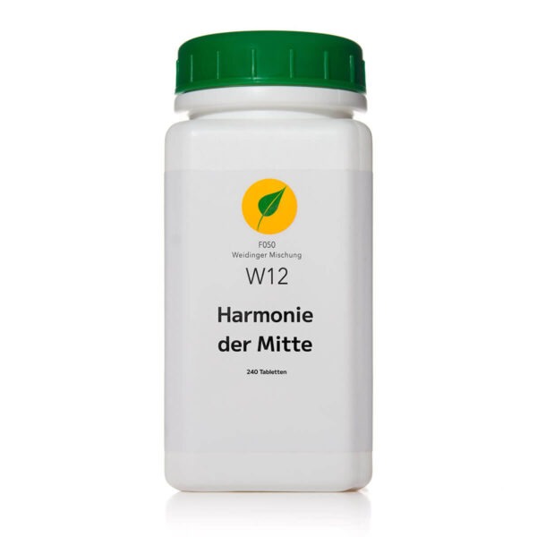 TCM Kräutermischung W12 — Harmonie der Mitte von Dr. Weidinger — 240 Tabletten